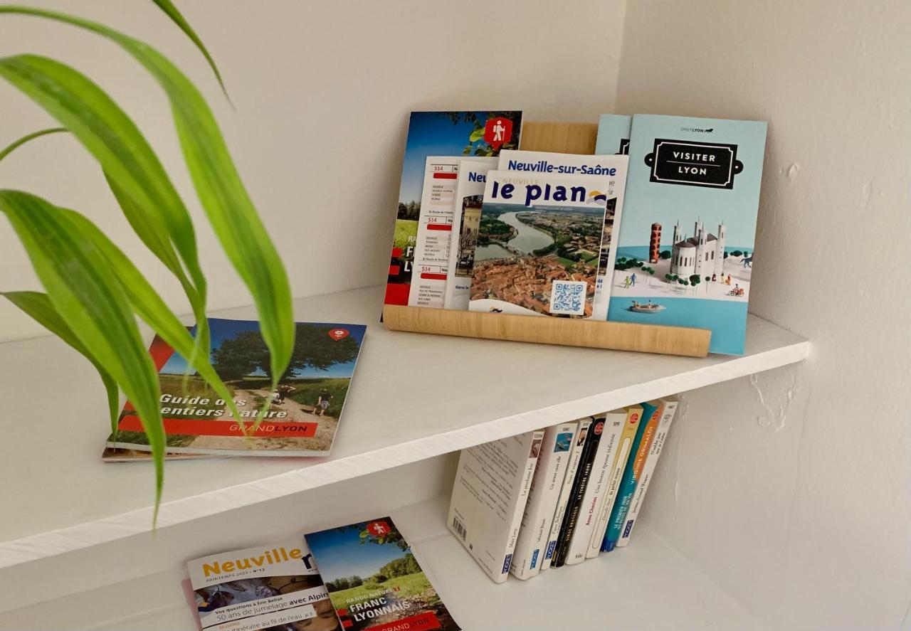 Charmant Appartement Au Coeur De Neuville - Lyon A 20Mn Exteriör bild