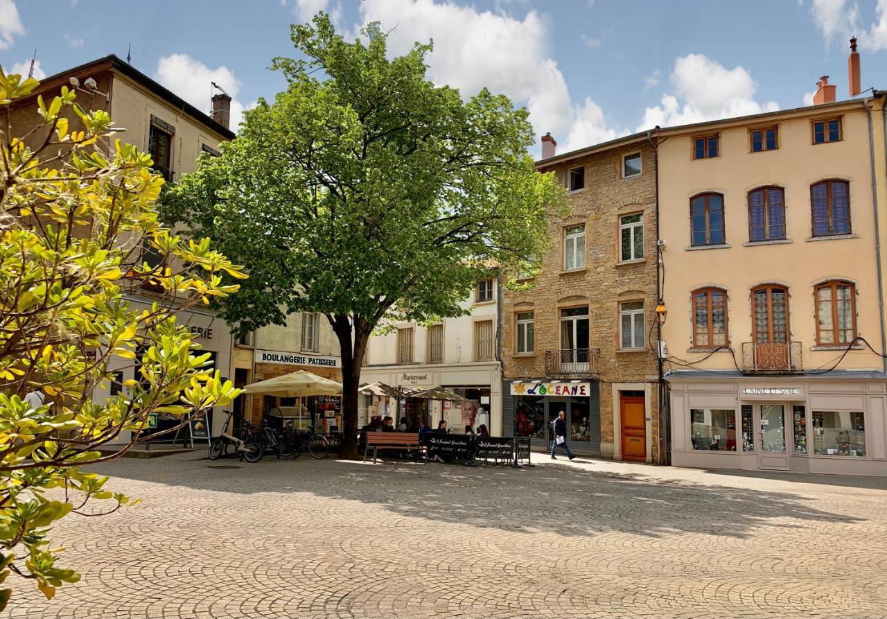 Charmant Appartement Au Coeur De Neuville - Lyon A 20Mn Exteriör bild